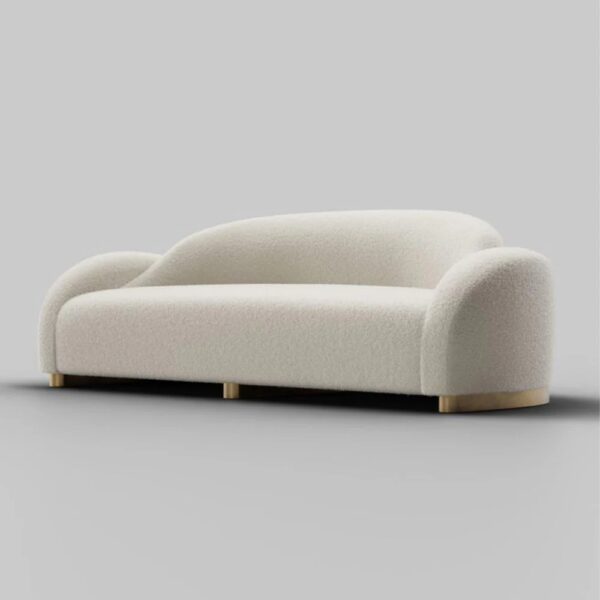 Fofa Sofa - White Boucle