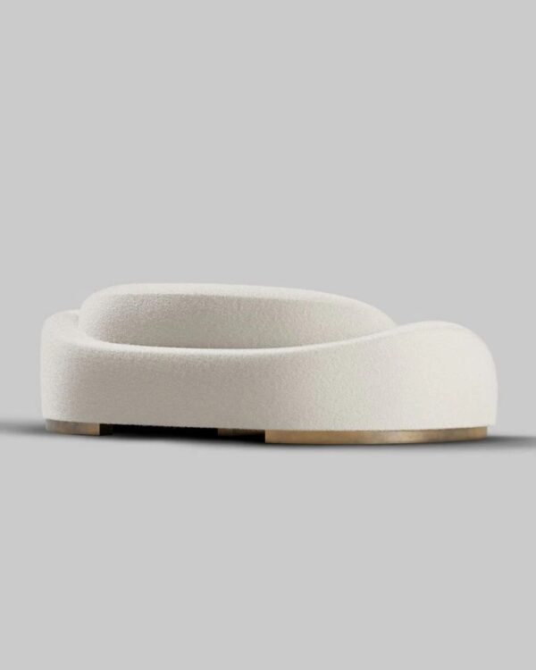 Fofa Sofa - White Boucle