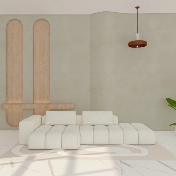 left white kika sofa