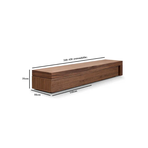 Stella Max Tv Stand - Walnut