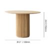 Verona dining table