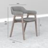 Bianca eating Chair