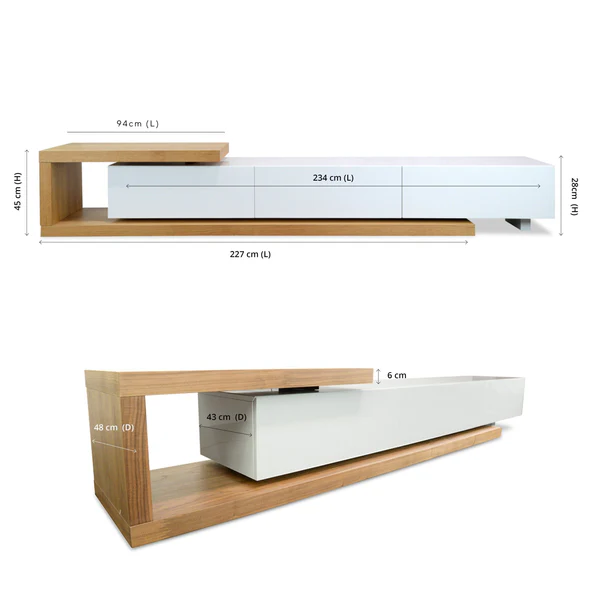 Modena Extendable TV Stand