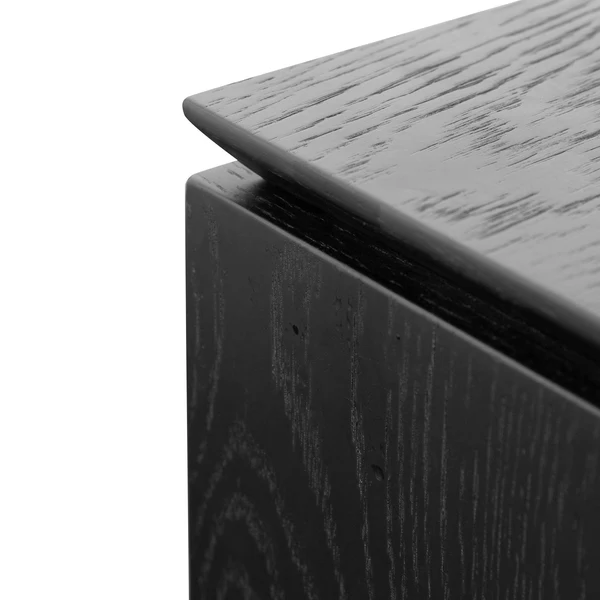 Vita Brill TV Stand - Black Oak