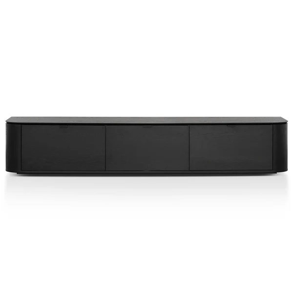 Vita Brill TV Stand - Black Oak