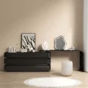 Ava Compact Vanity Table Set