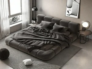 Kyoto Japanese Platform Bed / Premium Linen