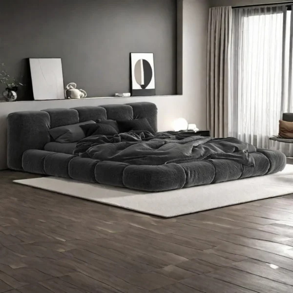 Kyoto Japanese Platform Bed / Premium Linen