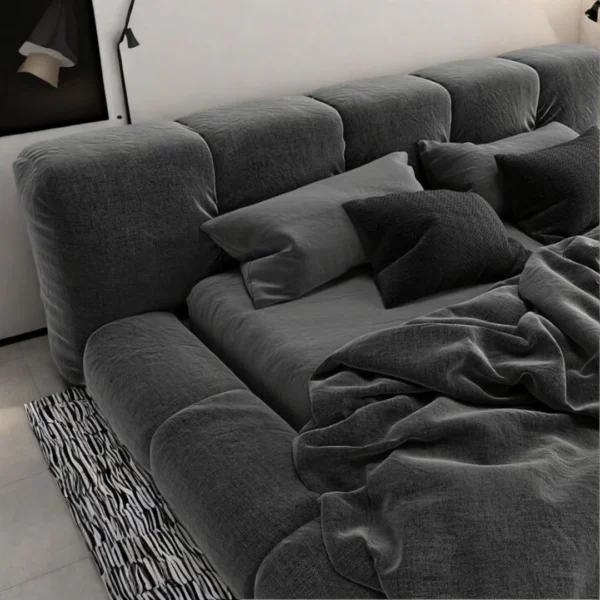 Kyoto Japanese Platform Bed / Premium Linen