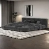 Kyoto Japanese Platform Bed / Premium Linen