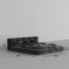 Kyoto Japanese Platform Bed / Premium Linen