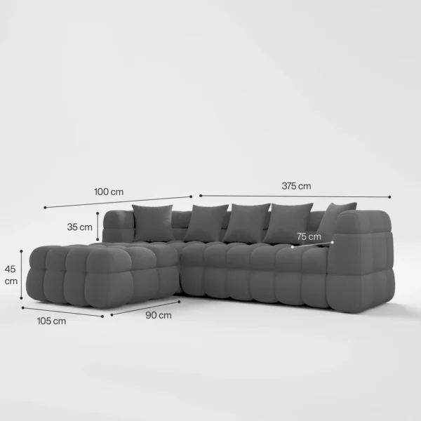 Breeze Cloud Boucle Sofa